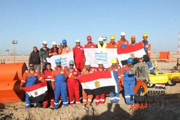 خدمات البترول البحرية تنهى أعمال سحب الخط البحرى قطر 14 بوصة بمشروع تنمية حقل غرب البرلس البحري لشركة غرب البرلس للبترول بتروويب وتعلن البدء فى أعمال الانزال بواسطة البارج 11 بطول 30 كم