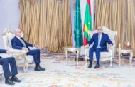 فيديو .. الرئيس الموريتاني يستقبل المهندس خالد ابو بكر رئيس شركة طاقة عربية