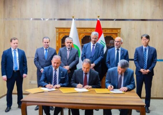 العراق يوقع عقدا مع شركة يوكرزم ريسورس الأوكرانية لتطوير حقل غاز عكاز