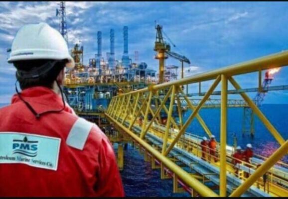 عاجل .. pms تنتهي بنحاج من تنفيذ إنزال الخط البحري الأول قطر 18 بورصة بمشروع تنمية حقل اكتوبر لصالح جابكو