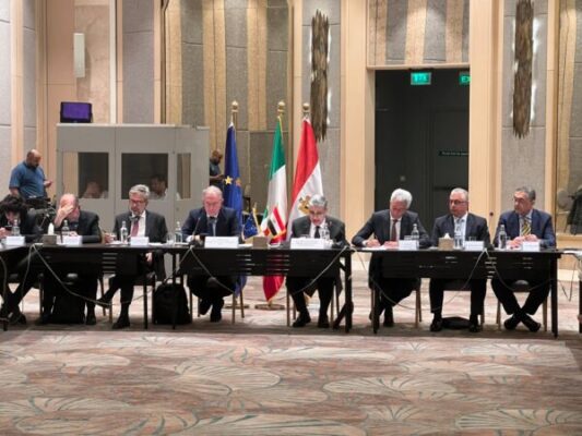 وزير الكهرباء يلتقى وفد ايطالى رفيع المستوى لبحث التعاون الثنائى المستقبلى