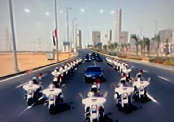 الرئيس السيسى يصل مجلس النواب بالعاصمة الإداري لأداء اليمين الدستورية