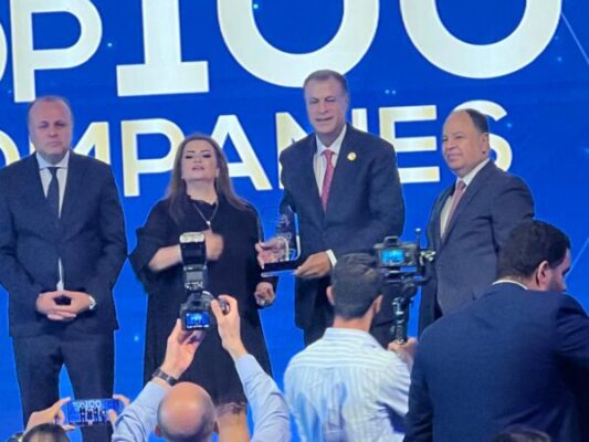 تكريم شركة ابو قير للأسمدة ضمن أفضل 100 شركة هذا العام خلال «قمة مصر للأفضل» برعاية رئيس الوزراء لتكريم الشخصيات والمؤسسات الأكثر تأثيرًا