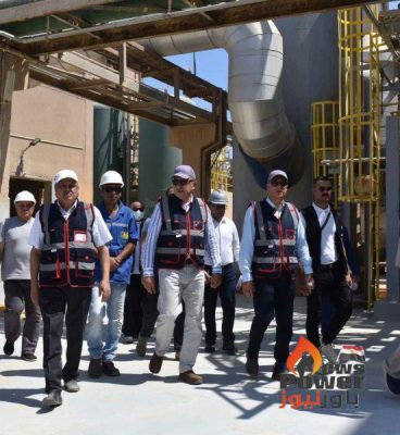 الشيمي يتفقد مصانع 