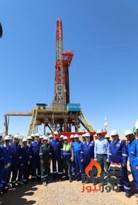 تأكيدا لانفراد باور نيوز .. بدوى يتفقد اعمال حفار بترولي تابع للحفر المصرية بحقول خالدة بالصحراء الغربية