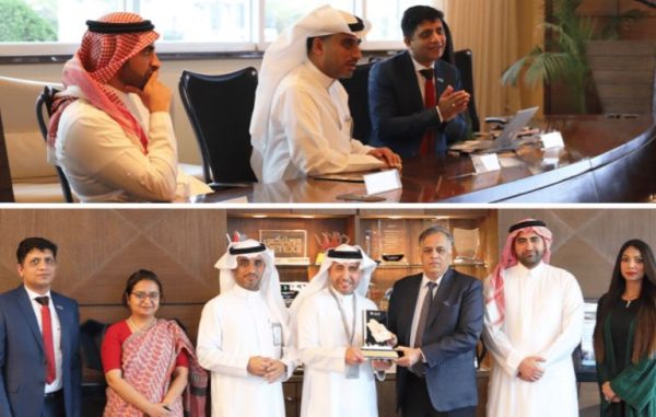 سفير الهند بالمملكة العربية السعودية يزور شركة الفنار للمشاريع