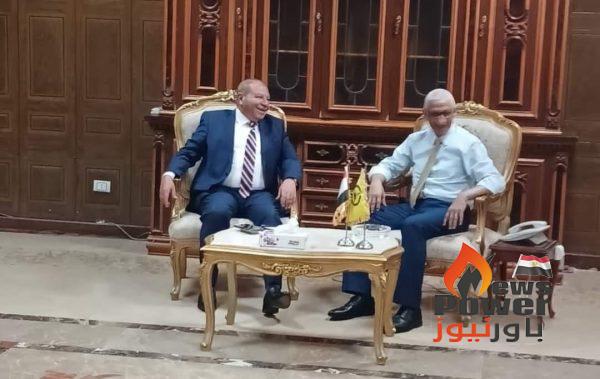 محافظ شمال سيناء يستقبل وفد كوري لبحث التعاون في مجال صناعة الملح بالتعاون مع النصر للملاحات