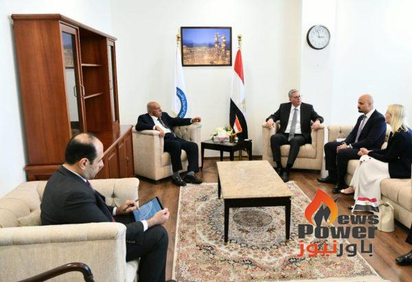 وزير البترول يواصل لقاءاته بالشركات الاجنبية ويلتقى شركة فاروس انرجي الانجليزية
