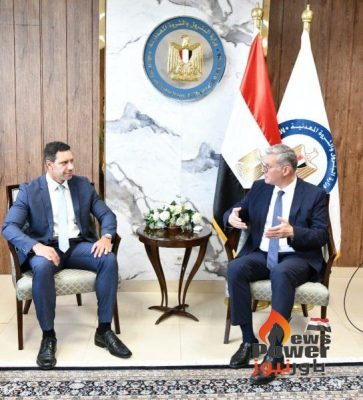 وزير البترول يبحث مع المهندس سامح صبرى خطط الشركة البريطانية هاربور إنرجى لبدء نشاطها والتوسع فى أعمالها.