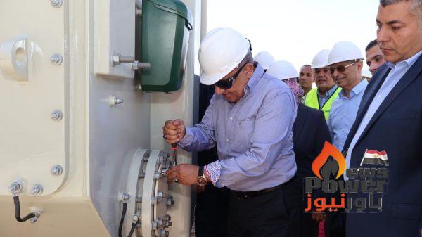 وزير الكهرباء والطاقة المتجددة يشارك فى بدء أعمال تركيب اول محول بمحطة الربط المصرى السعودى بمدينة بدر