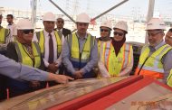 المهندسة صباح مشالى تتابع اليوم مشروع الربط الكهربائى المصرى السعودى بحضور رئيس الشركة السعودية لتطوير المشاريع