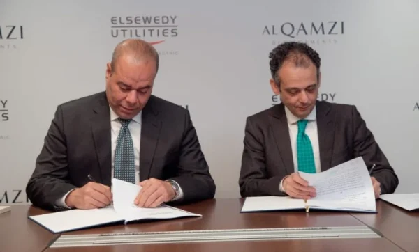 القمزي تتعاقد مع السويدي لتوزيع وتوريد الكهرباء لمشروع إيست شاير