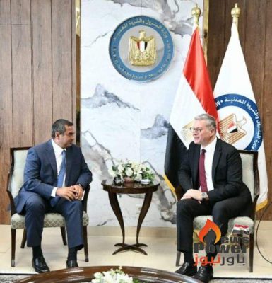 بدوي يستقبل شركة انفينيتي سولار ومجموعة حسن علام وسبل التعاون المشترك مع الشركتين في مجالات البترول والغاز