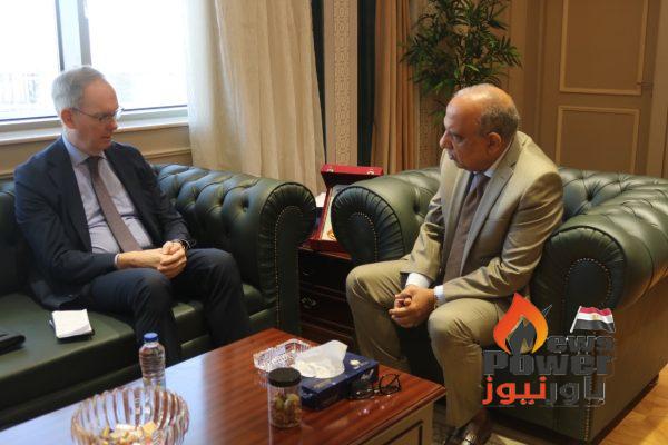 وزير الكهرباء والطاقة المتجددة يستقبل سفير السويد بالقاهرة لبحث سبل دعم وتعزيز التعاون فى مجالات تخطيط القدرات والدعم الفني لتطوير وتحديث الشبكة الموحدة