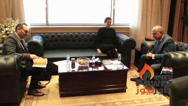 وزير الكهرباء والطاقة المتجددة يستقبل سفيرة قبرص بالقاهرة لبحث سبل دعم وتعزيز التعاون والاستثمارات المشتركة