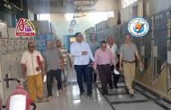 جولة ميدانية للعضو المتفرغ بمحطة محولات جامعة المنيا تنفيذ تحالف شركتى الإسكندرية للأعمال الهندسية وشركة TBEA ZONFA الصينية