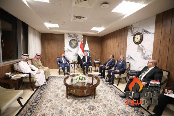 وزير البترول يبحث مع الرئيس التنفيذى لشركة دراجون اويل خطط الشركة وأعمالها فى مصر