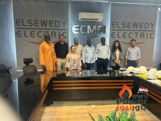 وفد من كهرباء نيجيريا يزور مصانع السويدى اليكتريك