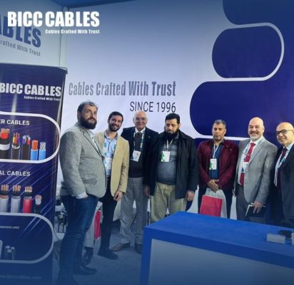 صور من جناح شركة BICC للكابلات بمعرض  باور ايليك ليبيا