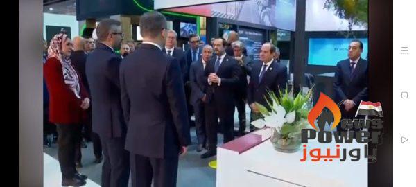 كامل الصاوى للرئيس السيسى : يونايتد انرجى تخطط لإقامة 8 جيجا وات من الطاقة الجديدة باستثمارات 8 مليار دولار