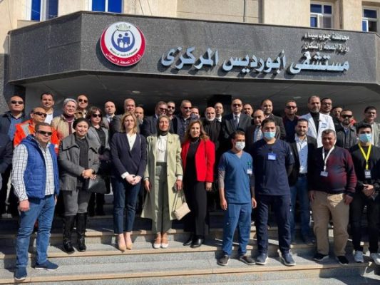 البترول : افتتاح مشروع تطوير مستشفى ابو رديس المركزي بمحافظة جنوب سيناء