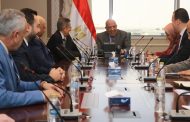 وزير الكهرباء يبحث مع شركة 