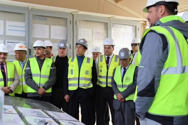 زيارة وفد الشركة المصرية لنقل الكهرباء إلى موقع محطة الضبعة النووية