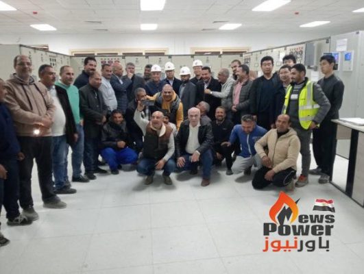 جلوبال للحلول المتكاملة تضع الجهد على محطة الزقازيق جهد 500ك.ف وتثنى على دعم مسئولى المصرية للنقل