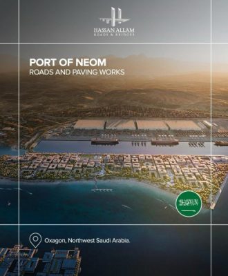 حسن علام للطرق والكبارى تفوز بمشروع جديد بمشروع نيوم