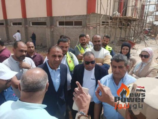عبد الشافى يتفقد مشروع مستقبل مصر بصحبة عدد من قيادات جنوب القاهرة