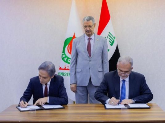 العراق : توقيع عقد مشروع الأنبوب البحري الثالث مع ائتلاف شركتي (MICOPERI الإيطالية و ESTA التركية) بطاقة تصميمية 2 مليون و 400 الف برميل يومي