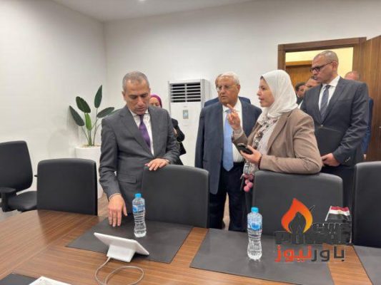 رئيس البنك الزراعي المصري يتفقد الأعمال النهائية بمقر البنك بالعاصمة الإدارية تمهيداً لافتتاحه قريباً