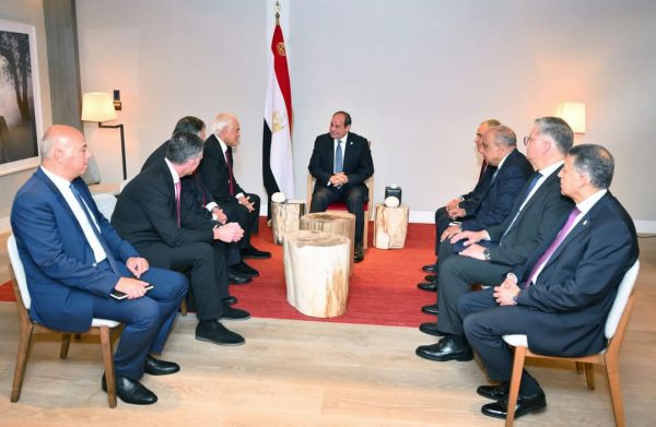 الرئيس عبد الفتاح السيسي يستقبل رئيس مجموعة شركات كوبولوزيس اليونانية للكهرباء