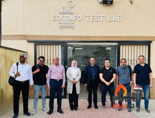 وفد من شركة سرير للأنظمة النفطية يزور مصنع ايجيترافوا