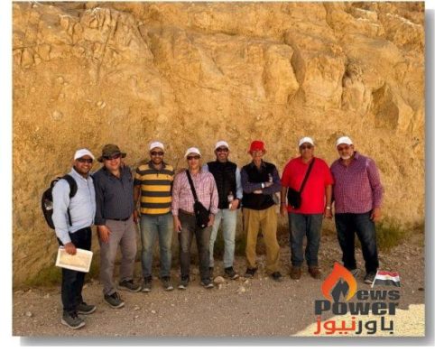 رحلة جيولوجية استكشافية لشركة إيناب سيبترول في غرب سيناء