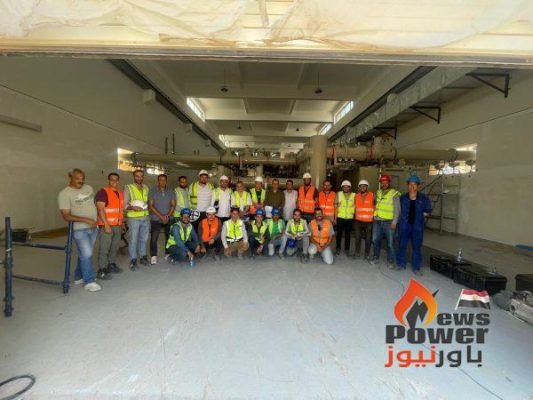 الخرافى ناشيونال تنجح فى اختبار مهمات الجهد العالي بمحطة محولات رشيد 2