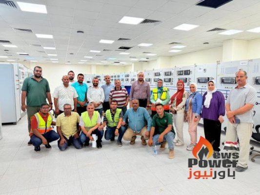 انيرجيا للطاقة تنجح فى وضع الجهد على محطة محولات جرزا جهد ١١/٦٦/٢٢٠ ك. ف عن طريق الدائرتين ١،٢ كوم ابوراضى / جرزا جهد ٦٦ كً .ف