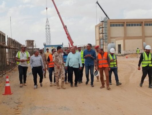 رئيس المصرية لنقل الكهرباء تتابع تطورات تنفيذ الأعمال بمحطة ND7 المحورية في مشروع الدلتا الجديدة