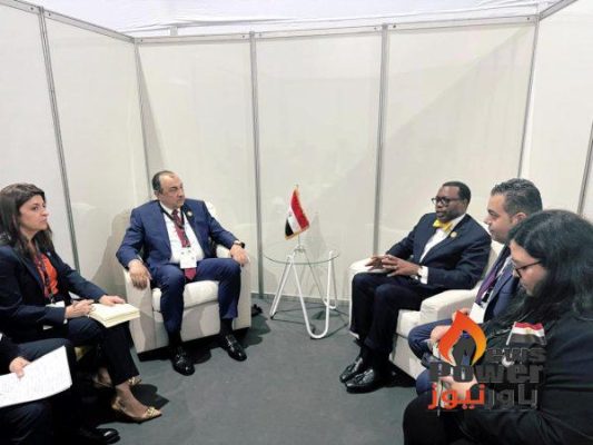 وزير قطاع الأعمال العام يلتقي رئيس مجموعة البنك الأفريقي للتنمية على هامش قمة لوندا.. ويبحثان آفاق التعاون الصناعي والزراعي