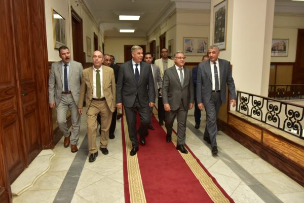 بالصور .. المهندس إيهاب الفقي يستقبل محافظ الإسكندرية ويستعرض خطط وآليات تأمين مصادر التغذية الكهربائية وتحسين الخدمات