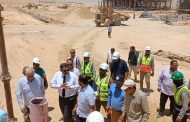 زيارة ميدانية للعضو المتفرغ للمنطقة الجنوبية لمشروع انشاء محطة محولات مزارع بني سويف جهد ٢٢٠ ك.ف