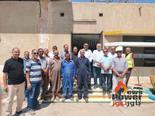 صفائي يتابع مشروعات منطقة كهرباء مصر الوسطي