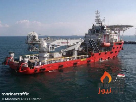 عاجل | بالصور .. الدفع بالسفينة البرلس pms للمشاركة فى البحث عن المفقودين الثلاثة بحادث البارج أدمارين 12 بمنطقة جبل الزيت