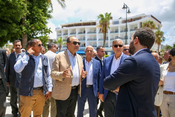 بالصور .. وزير قطاع الأعمال العام ومحافظ الإسكندرية في جولة ميدانية موسعة بمنطقة المعمورة