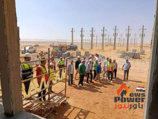 قيادات الكهرباء يتفقدون مشروعات محطتي الدلتا الجديدة ND4 وND9 لتأمين احتياجات الأمن الغذائي القومي