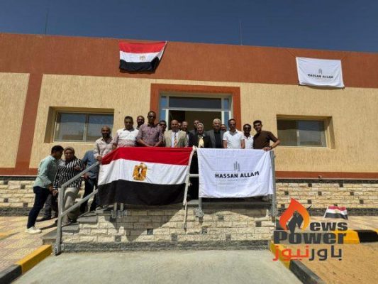 حسن علام القابضة تعزز الطاقة الكهربائية بالصعيد عبر محطة محولات دشلوط باسيوط جهد 220 ك. ف