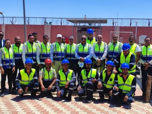 *جولة ميدانية لرئيس شركة جنوب الوادي لمتابعة مشروعات 