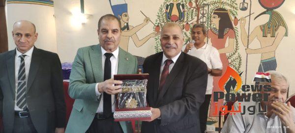 مصر الوسطى تكرم المهندس عصام ابراهيم  بمناسبة بلوغه قمة العطاء الوظيفى