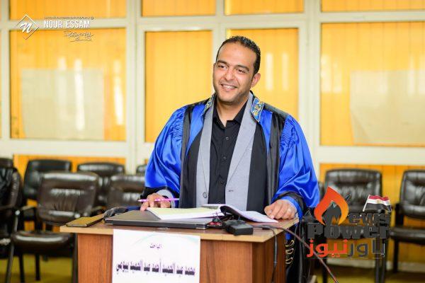 المهندس محمد عبدالحميد ابن شركة البتروكيماويات المصرية يحصل علي دكتوراه الفلسفة في علوم المواد