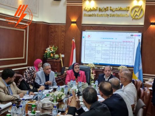 الإسكندرية والبحيرة لتوزيع الكهرباء والمصرية لنقل الكهرباء يؤكدون على خطة تكاملية لتأمين التغذية الكهربائية